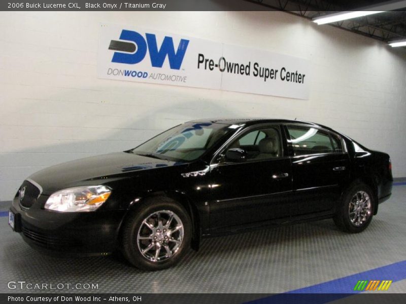 Black Onyx / Titanium Gray 2006 Buick Lucerne CXL