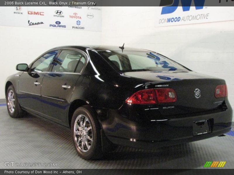 Black Onyx / Titanium Gray 2006 Buick Lucerne CXL