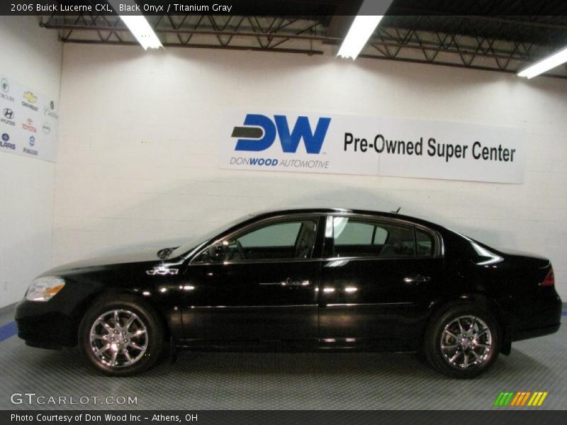 Black Onyx / Titanium Gray 2006 Buick Lucerne CXL