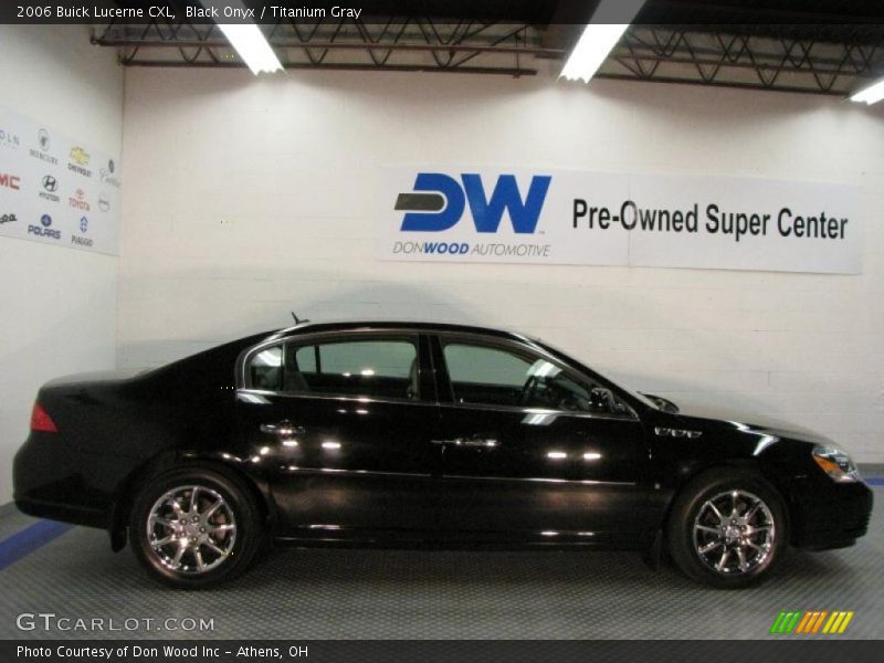 Black Onyx / Titanium Gray 2006 Buick Lucerne CXL