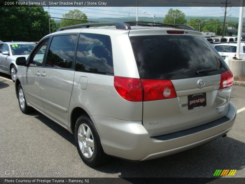 Silver Shadow Pearl / Stone Gray 2006 Toyota Sienna LE