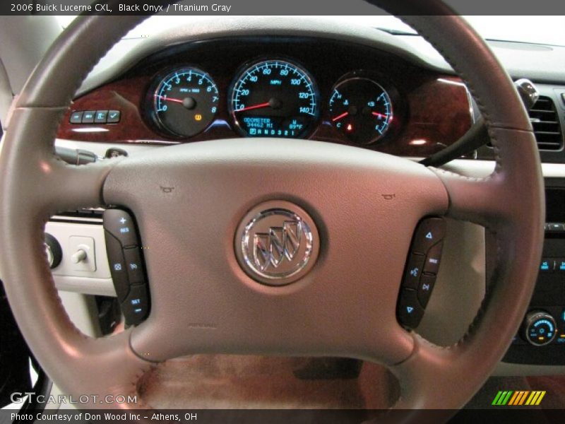 Black Onyx / Titanium Gray 2006 Buick Lucerne CXL