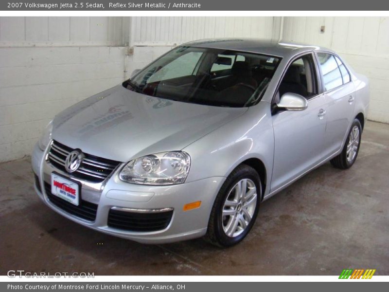 Reflex Silver Metallic / Anthracite 2007 Volkswagen Jetta 2.5 Sedan