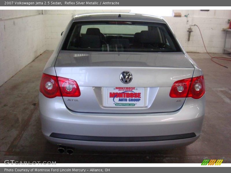Reflex Silver Metallic / Anthracite 2007 Volkswagen Jetta 2.5 Sedan