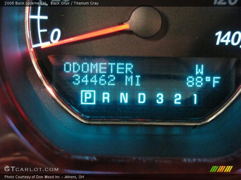 Black Onyx / Titanium Gray 2006 Buick Lucerne CXL