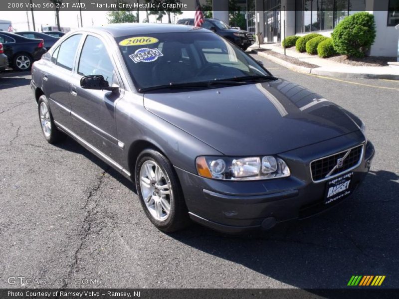 Titanium Gray Metallic / Graphite 2006 Volvo S60 2.5T AWD