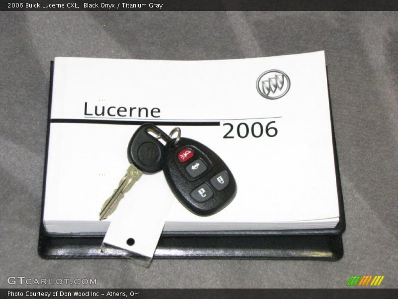 Black Onyx / Titanium Gray 2006 Buick Lucerne CXL