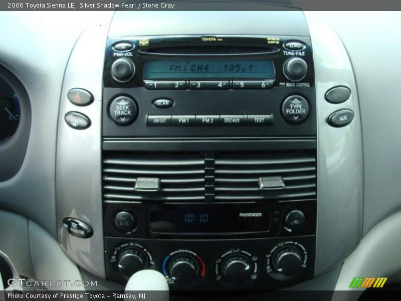 Silver Shadow Pearl / Stone Gray 2006 Toyota Sienna LE