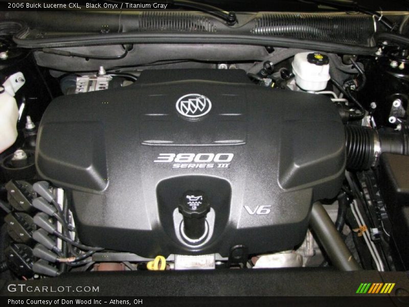 Black Onyx / Titanium Gray 2006 Buick Lucerne CXL
