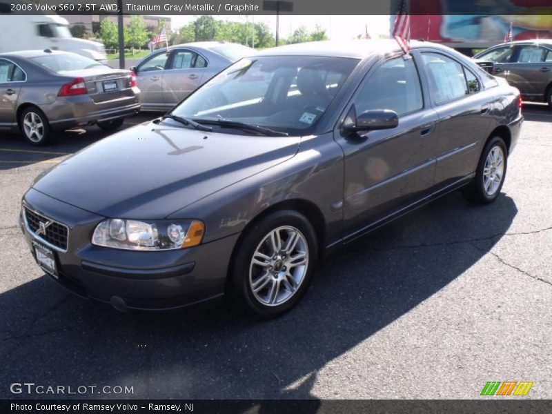 Titanium Gray Metallic / Graphite 2006 Volvo S60 2.5T AWD