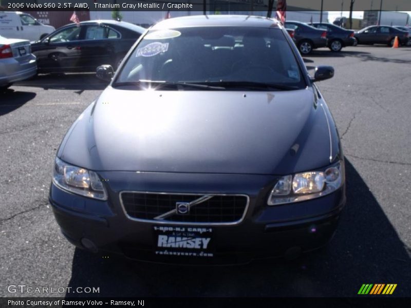 Titanium Gray Metallic / Graphite 2006 Volvo S60 2.5T AWD
