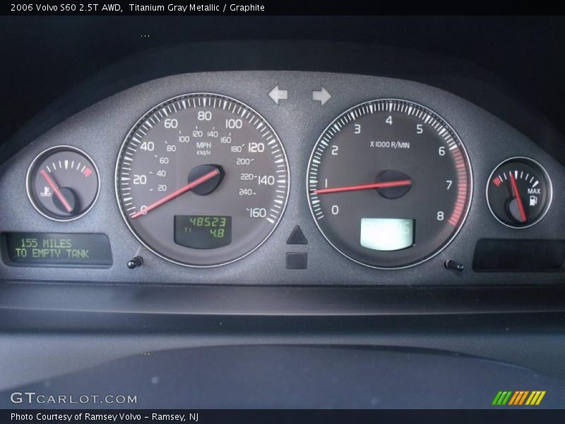 Titanium Gray Metallic / Graphite 2006 Volvo S60 2.5T AWD