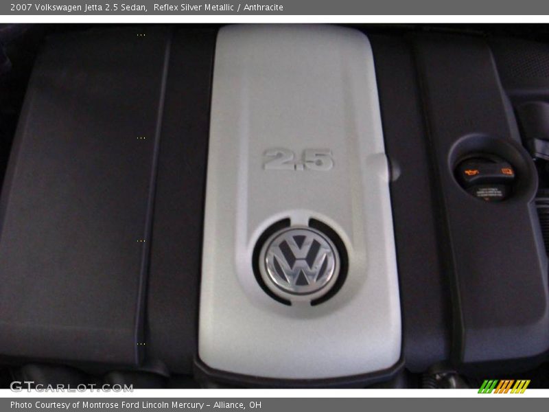Reflex Silver Metallic / Anthracite 2007 Volkswagen Jetta 2.5 Sedan