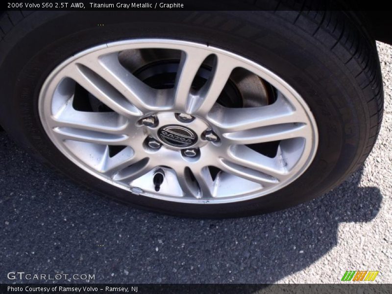 Titanium Gray Metallic / Graphite 2006 Volvo S60 2.5T AWD