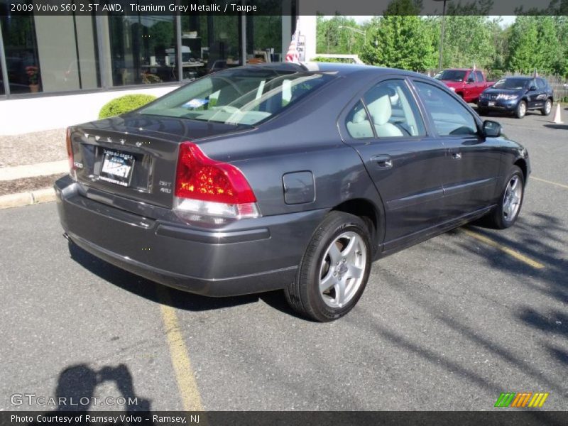 Titanium Grey Metallic / Taupe 2009 Volvo S60 2.5T AWD