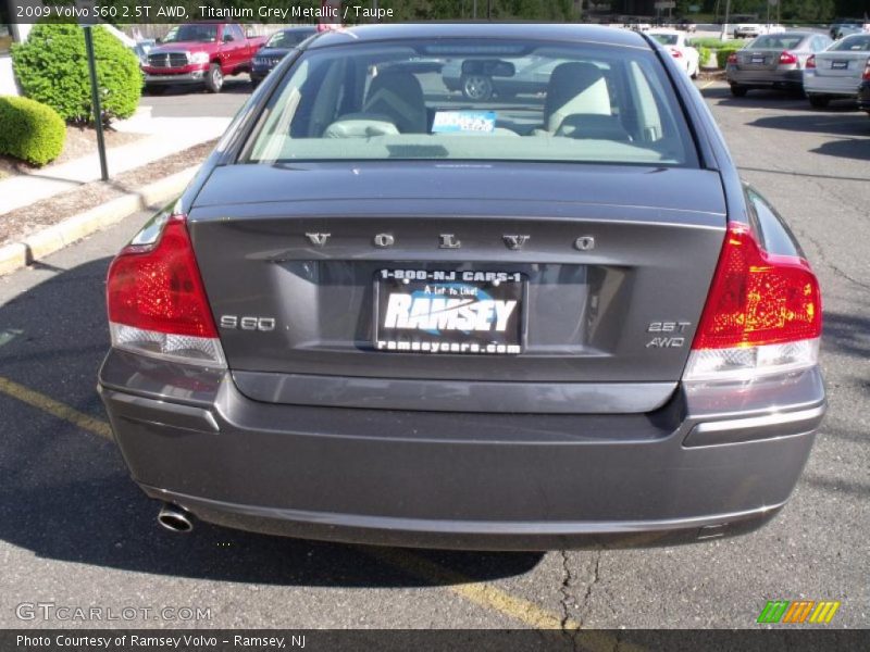 Titanium Grey Metallic / Taupe 2009 Volvo S60 2.5T AWD