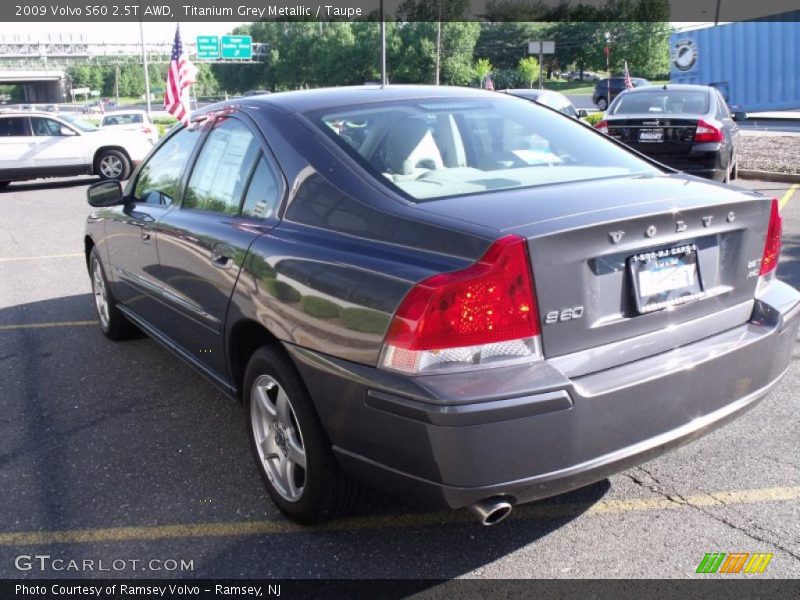 Titanium Grey Metallic / Taupe 2009 Volvo S60 2.5T AWD