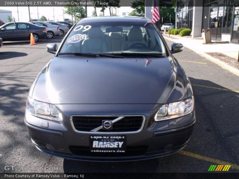 Titanium Grey Metallic / Taupe 2009 Volvo S60 2.5T AWD