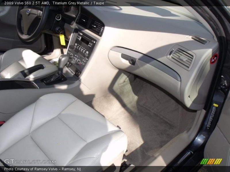Titanium Grey Metallic / Taupe 2009 Volvo S60 2.5T AWD