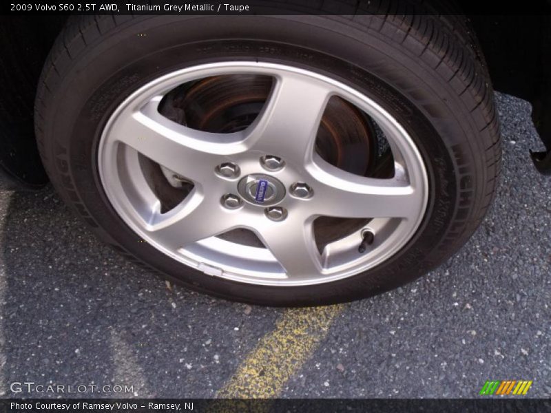 Titanium Grey Metallic / Taupe 2009 Volvo S60 2.5T AWD