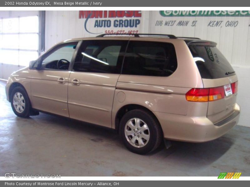 Mesa Beige Metallic / Ivory 2002 Honda Odyssey EX