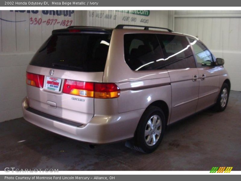Mesa Beige Metallic / Ivory 2002 Honda Odyssey EX