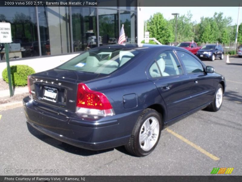 Barents Blue Metallic / Taupe 2009 Volvo S60 2.5T