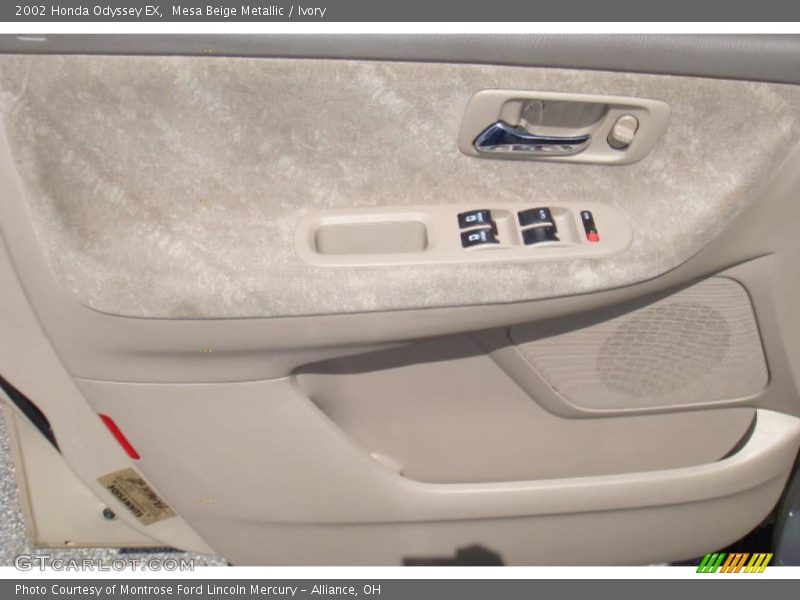 Mesa Beige Metallic / Ivory 2002 Honda Odyssey EX