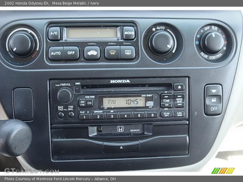 Mesa Beige Metallic / Ivory 2002 Honda Odyssey EX
