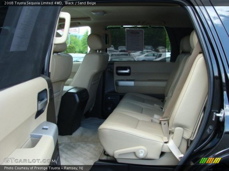 Black / Sand Beige 2008 Toyota Sequoia Limited 4WD