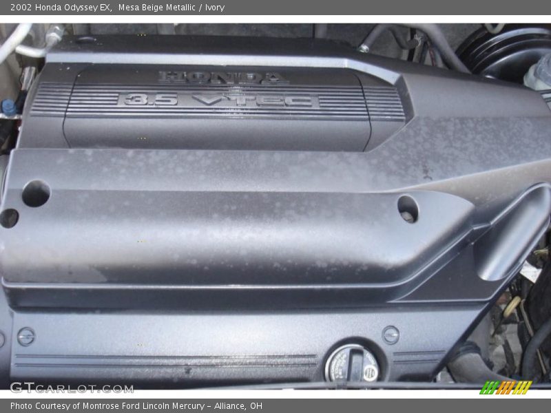 Mesa Beige Metallic / Ivory 2002 Honda Odyssey EX