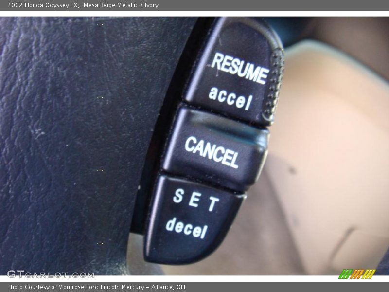 Mesa Beige Metallic / Ivory 2002 Honda Odyssey EX