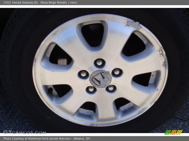Mesa Beige Metallic / Ivory 2002 Honda Odyssey EX