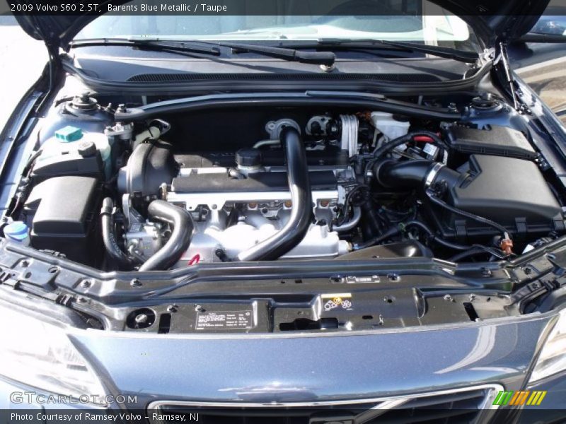 Barents Blue Metallic / Taupe 2009 Volvo S60 2.5T