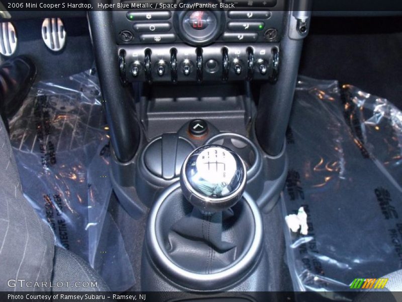 Hyper Blue Metallic / Space Gray/Panther Black 2006 Mini Cooper S Hardtop