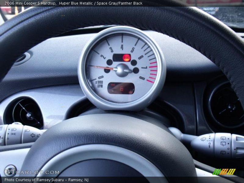 Hyper Blue Metallic / Space Gray/Panther Black 2006 Mini Cooper S Hardtop