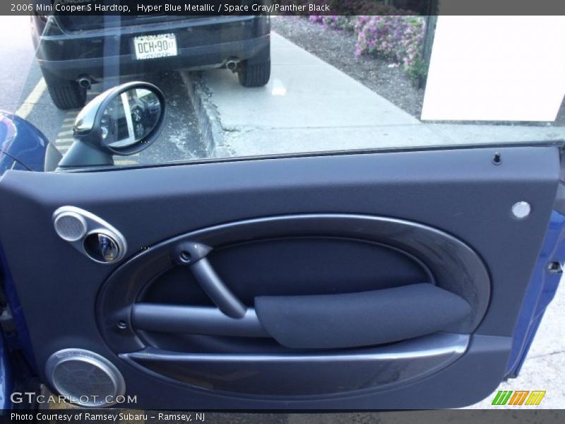 Hyper Blue Metallic / Space Gray/Panther Black 2006 Mini Cooper S Hardtop