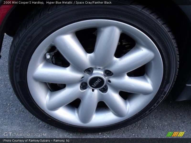 Hyper Blue Metallic / Space Gray/Panther Black 2006 Mini Cooper S Hardtop
