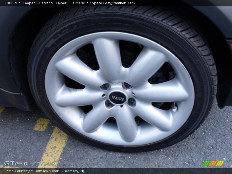 Hyper Blue Metallic / Space Gray/Panther Black 2006 Mini Cooper S Hardtop