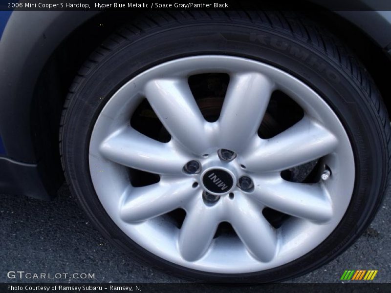 Hyper Blue Metallic / Space Gray/Panther Black 2006 Mini Cooper S Hardtop