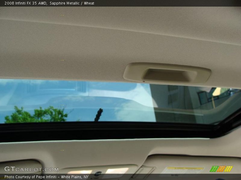 Sapphire Metallic / Wheat 2008 Infiniti FX 35 AWD