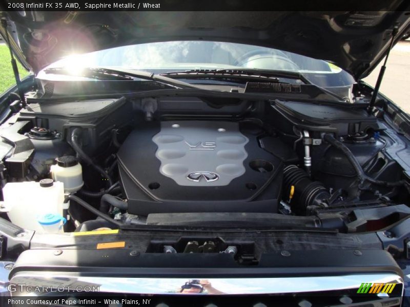 Sapphire Metallic / Wheat 2008 Infiniti FX 35 AWD