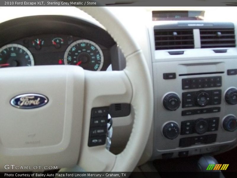 Sterling Grey Metallic / Stone 2010 Ford Escape XLT