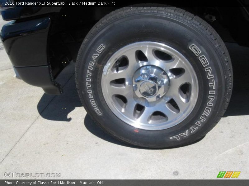 Black / Medium Dark Flint 2010 Ford Ranger XLT SuperCab