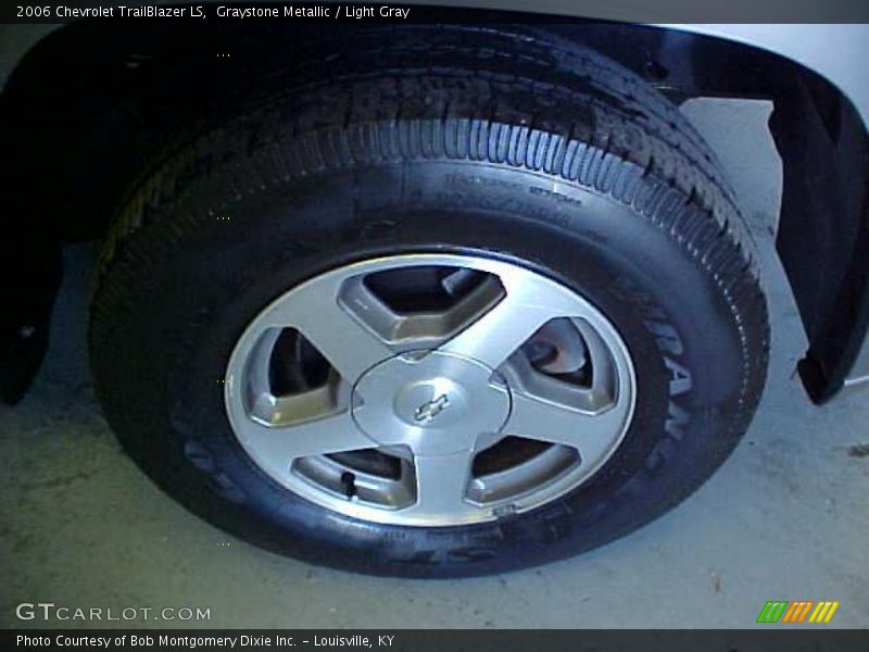 Graystone Metallic / Light Gray 2006 Chevrolet TrailBlazer LS