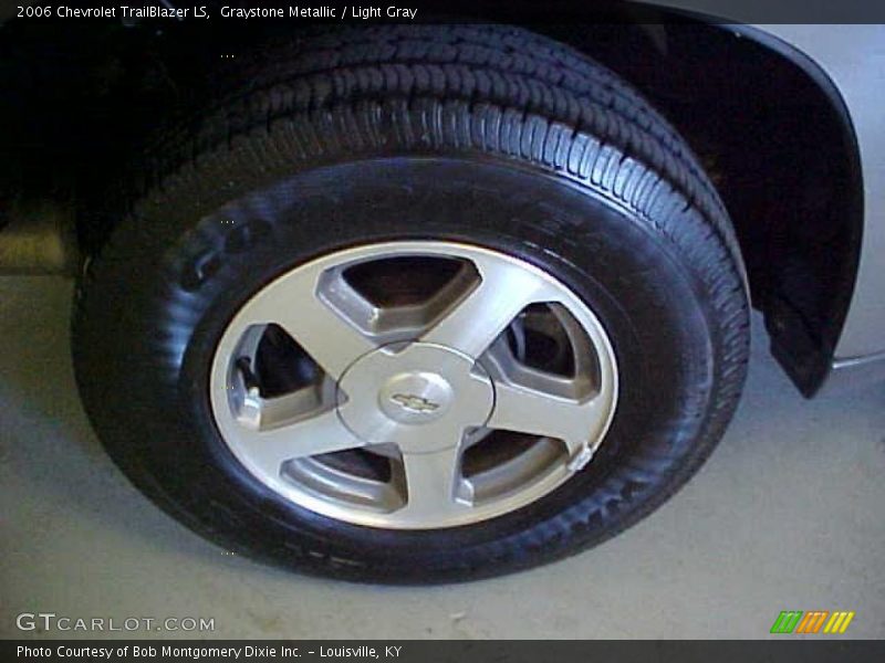 Graystone Metallic / Light Gray 2006 Chevrolet TrailBlazer LS