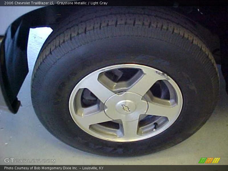 Graystone Metallic / Light Gray 2006 Chevrolet TrailBlazer LS