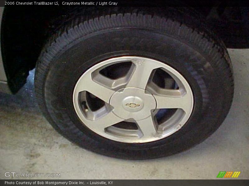 Graystone Metallic / Light Gray 2006 Chevrolet TrailBlazer LS