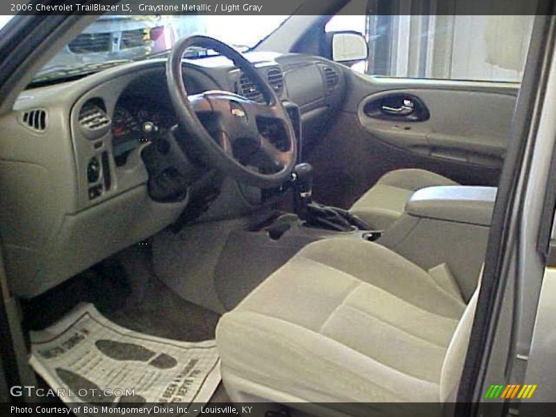 Graystone Metallic / Light Gray 2006 Chevrolet TrailBlazer LS