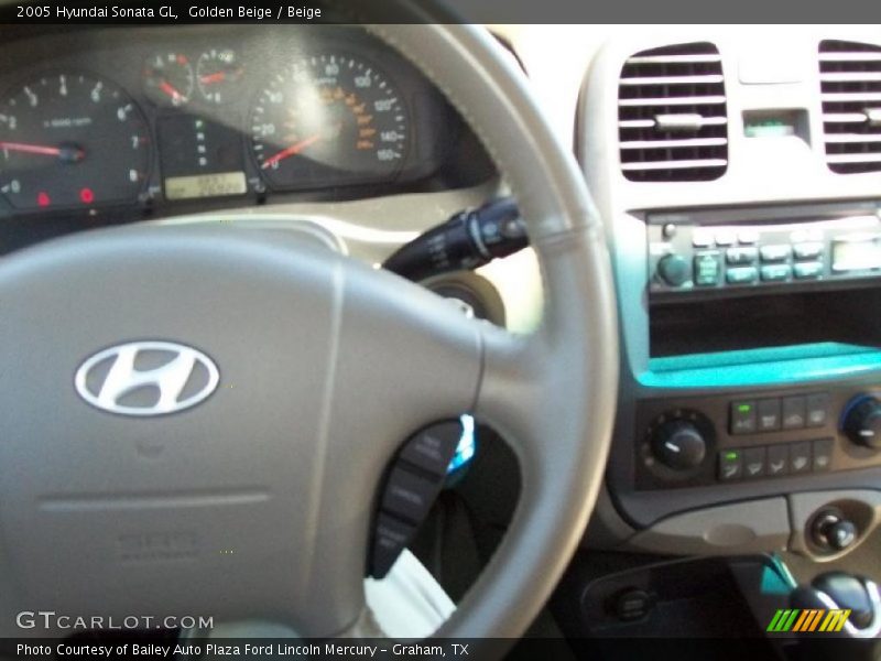 Golden Beige / Beige 2005 Hyundai Sonata GL
